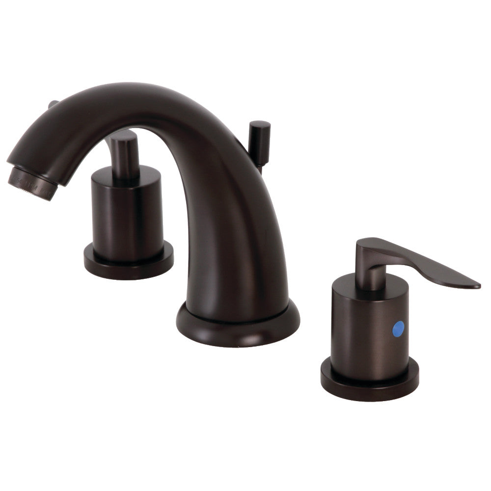 Kingston Brass KB8988SVL Widespread Bathroom Faucet with Pop-Up Drain
