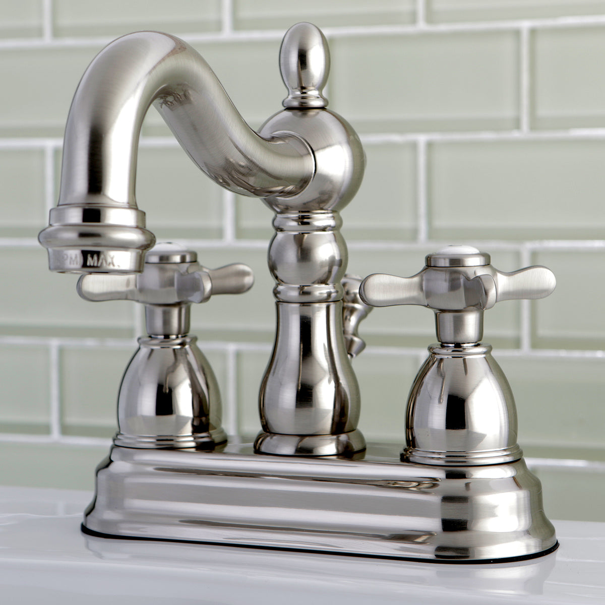 Kingston Brass KB1608BEX 4 in. Centerset Bathroom Faucet