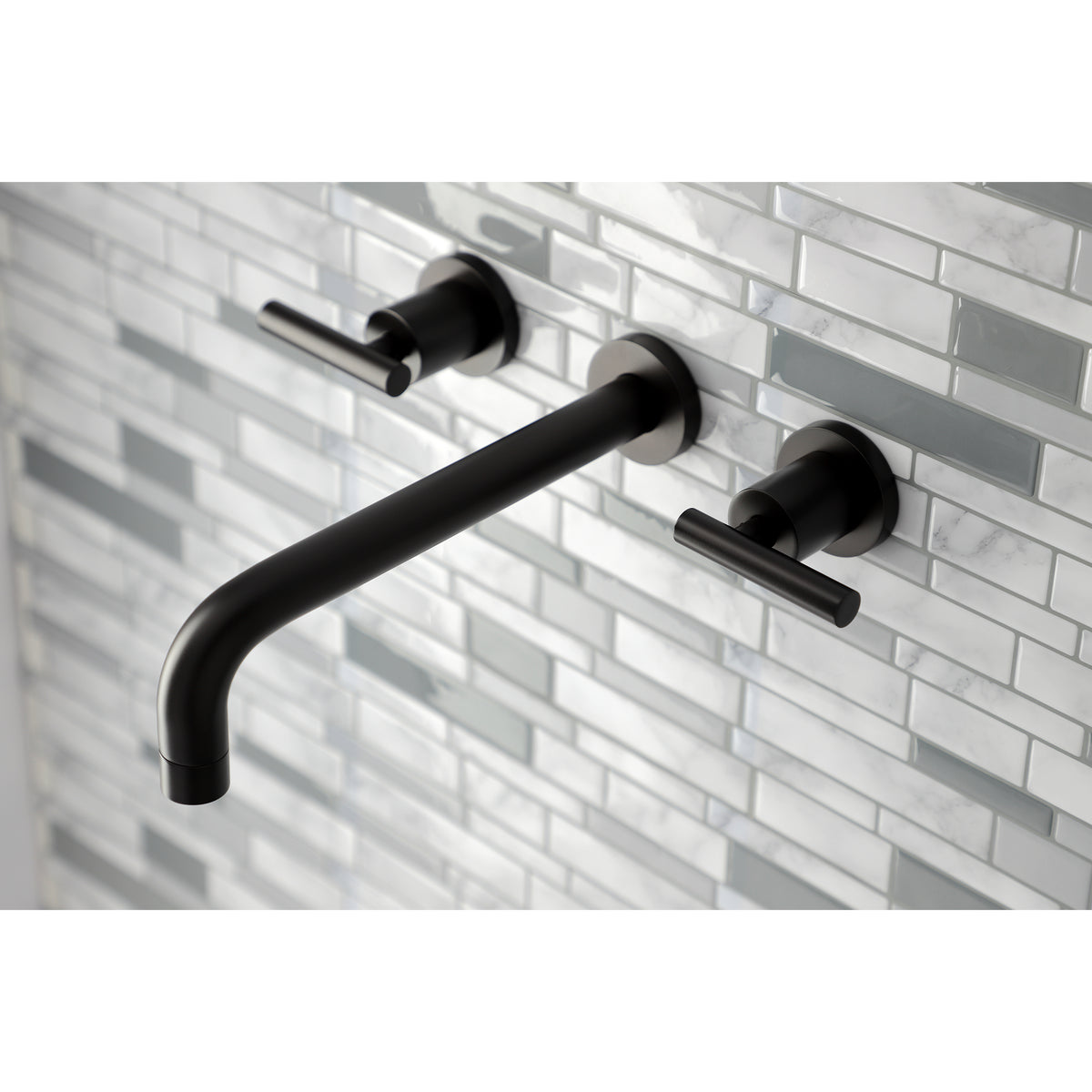 Manhattan Two-Handle Wall Mount Tub Faucet