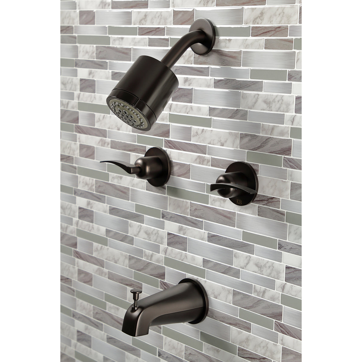 Centurion Two-Handle Tub and Shower Faucet