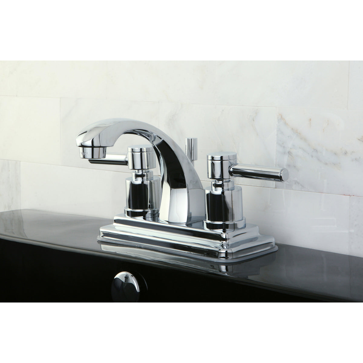 Kingston Brass KS4645DL 4 in. Centerset Bathroom Faucet