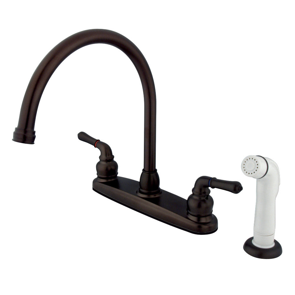 Kingston Brass KB795 Magellan 8-Inch Centerset Kitchen Faucet