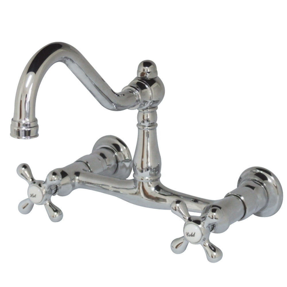 Kingston Brass KS3248AX Wall Mount Bathroom Faucet