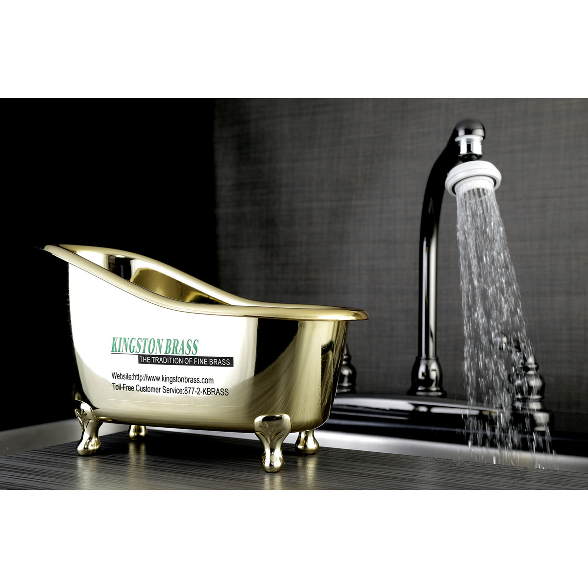 Kingston Brass KA321C20 Wide Range Swivel Kitchen Aerator with Brass Ball Joint