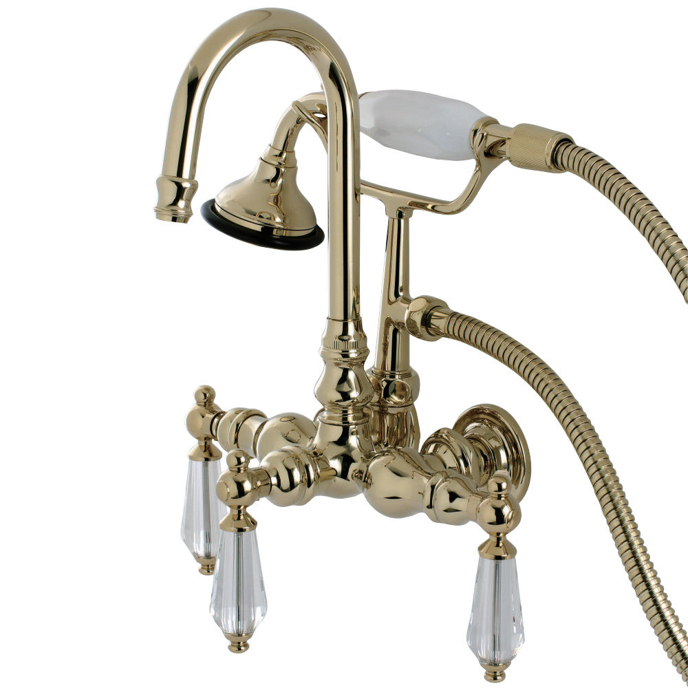 Aqua Vintage Wilshire Wall Mount Clawfoot Tub Faucet