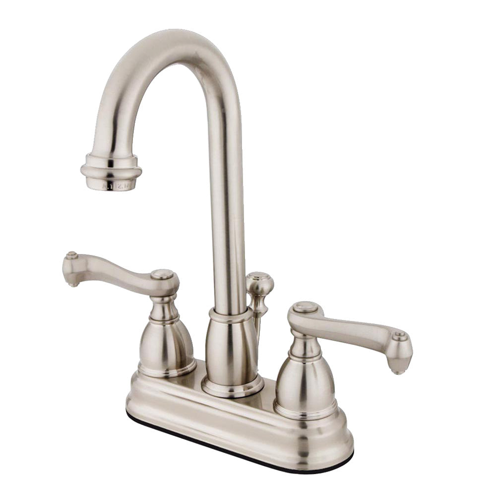 Kingston Brass KB3615FL 4 in. Centerset Bathroom Faucet