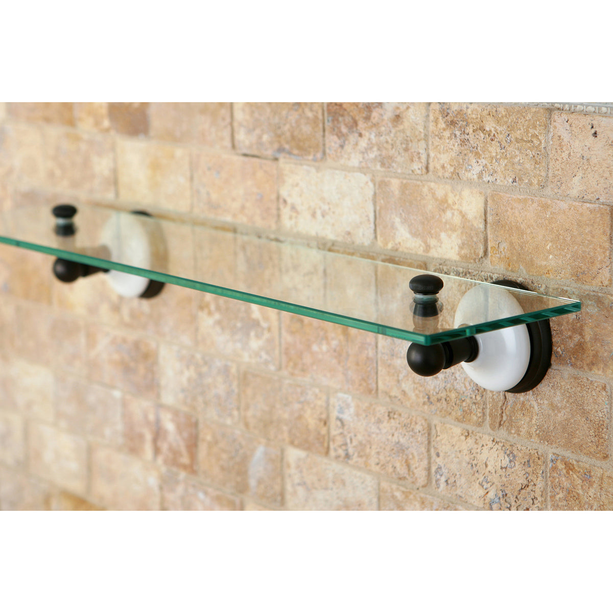 Kingston Brass Victorian Cosmetic Glass Shelf