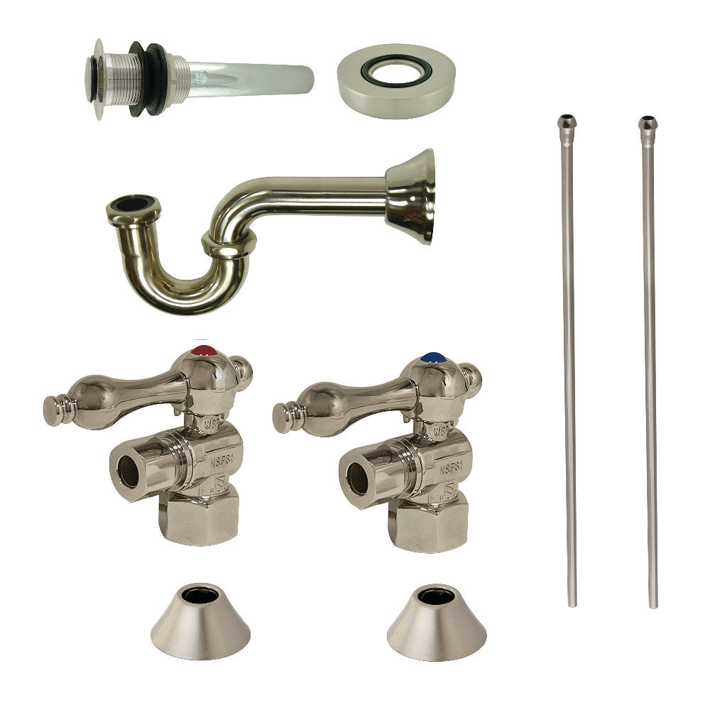 Kingston Brass Traditional Plumbing Sink Trim Kit with P-Trap and Drain