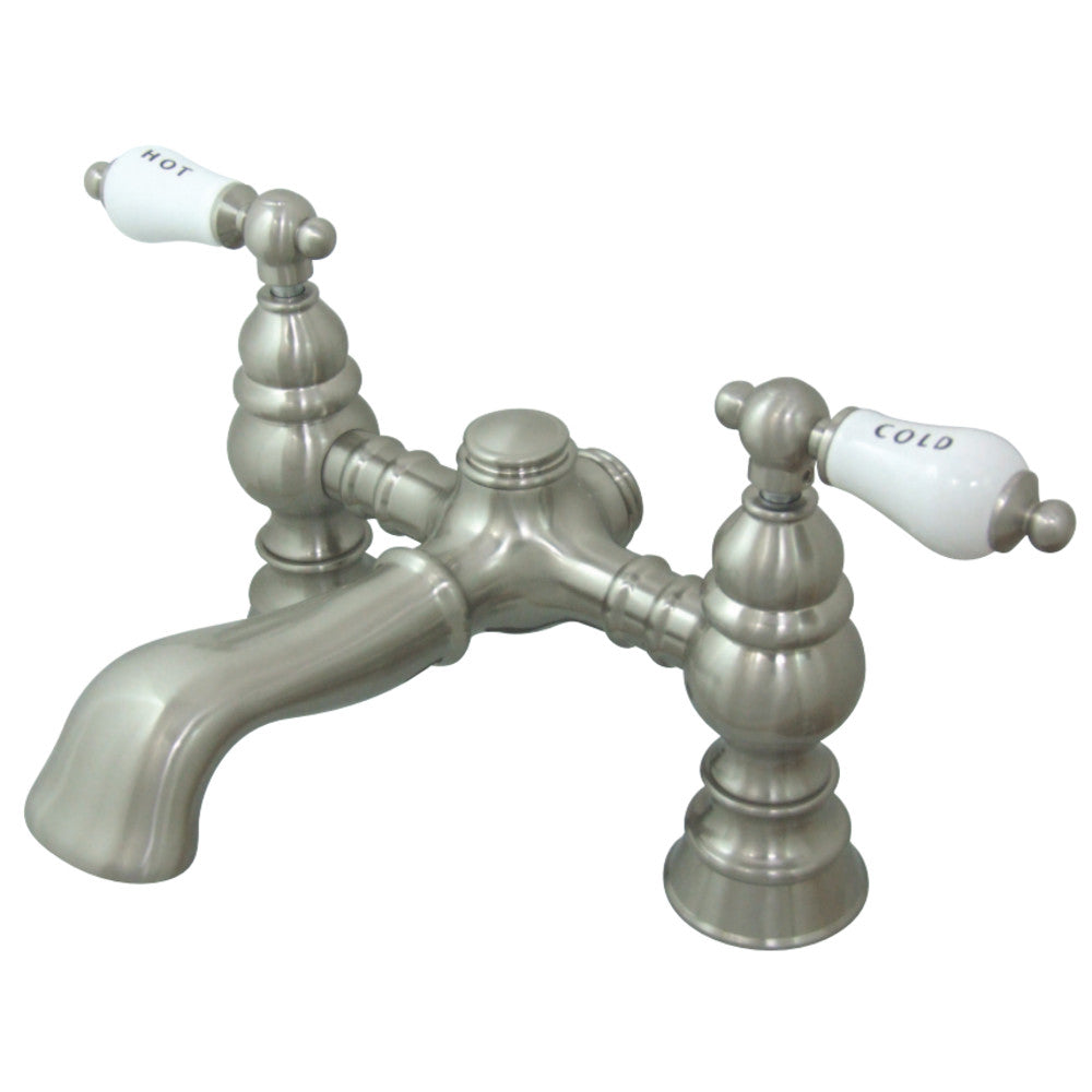 Vintage 7-Inch Deck Mount Tub Faucet