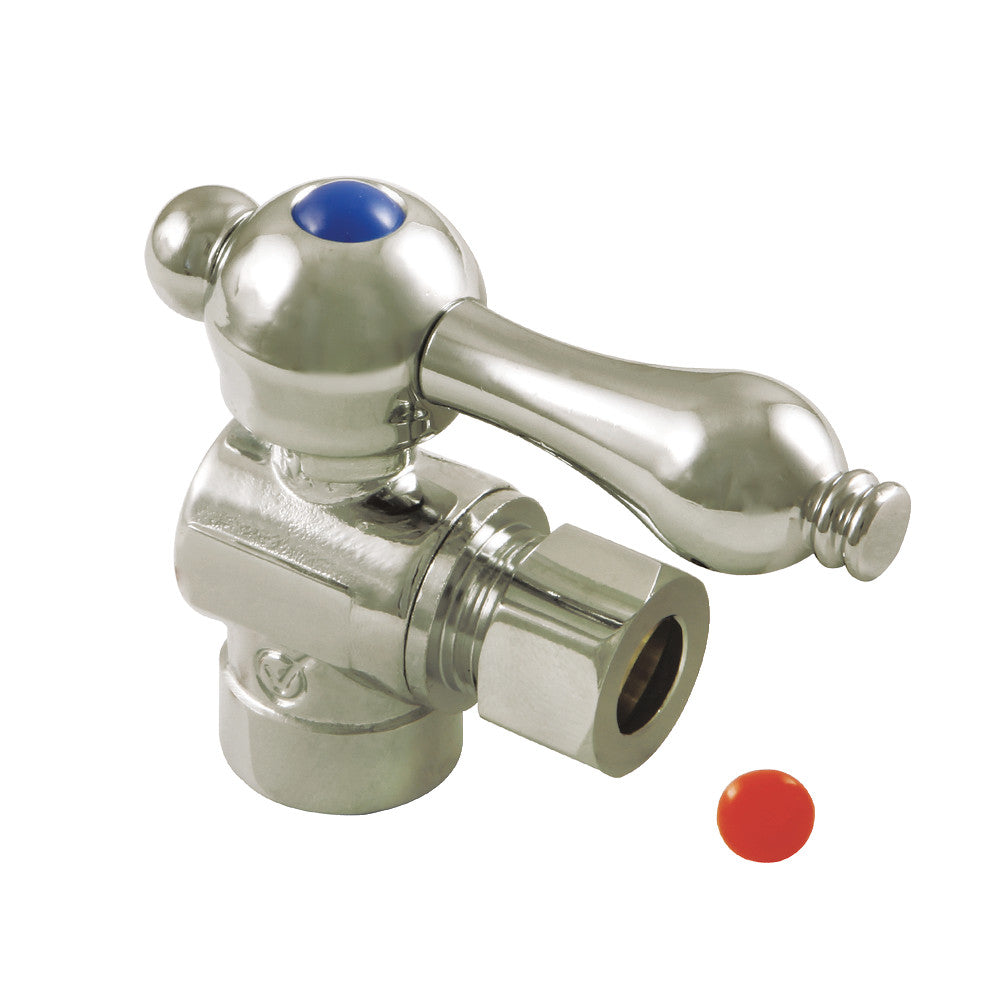 Kingston Brass 1/2&quot; Sweat x 3/8&quot; OD Comp Angle Stop Valve