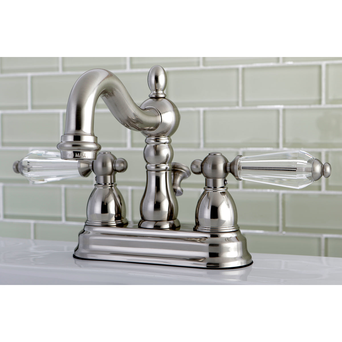 Kingston Brass KB1602WLL 4 in. Centerset Bathroom Faucet