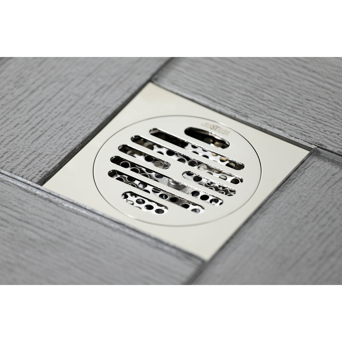 Kingston Brass Watercourse Symmetric 4&quot; Square Grid Shower Drain