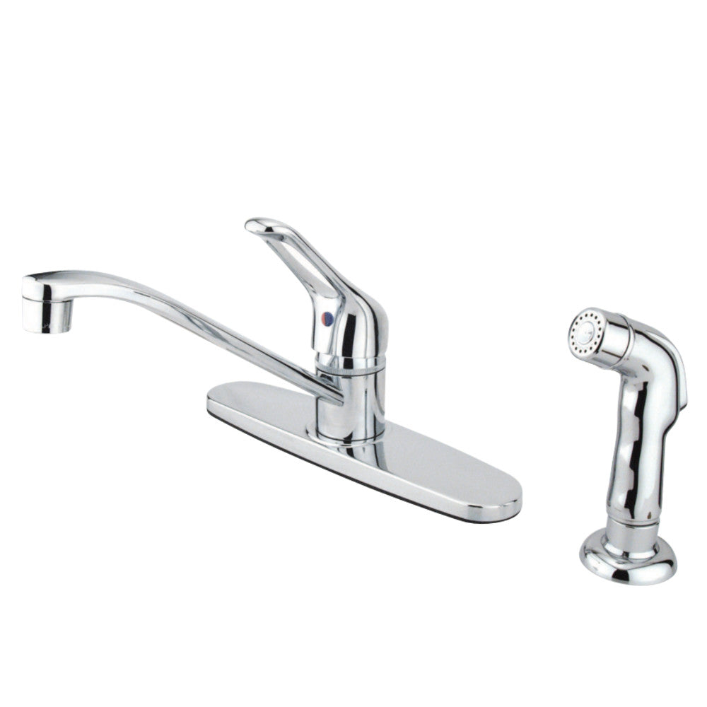 Kingston Brass GKB562SP Wyndham Single-Handle Centerset Kitchen Faucet