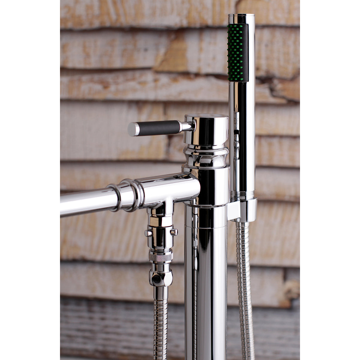 Kaiser Freestanding Tub Faucet with Hand Shower