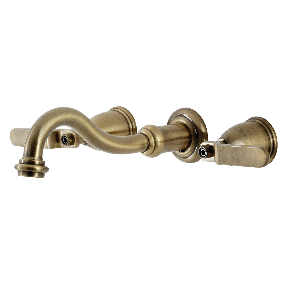 Whitaker Two-Handle Wall Mount Tub Faucet