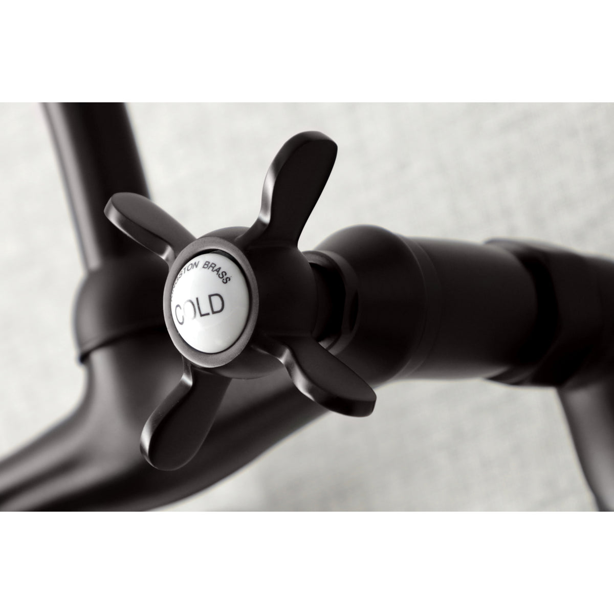 Kingston Brass KS114C Essex Two Handle Wall Mount Kitchen Faucet