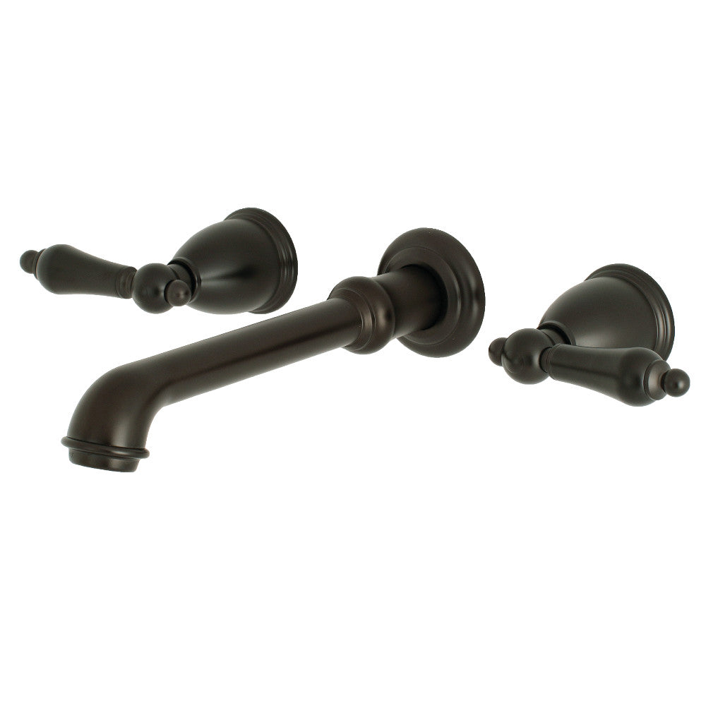Kingston Brass KS7126AL 8-Inch Center Wall Mount Bathroom Faucet