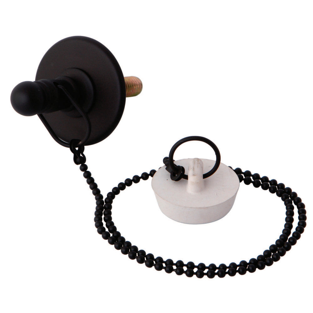 Kingston Brass Rubber Stopper Chain and Attachment for CC1001