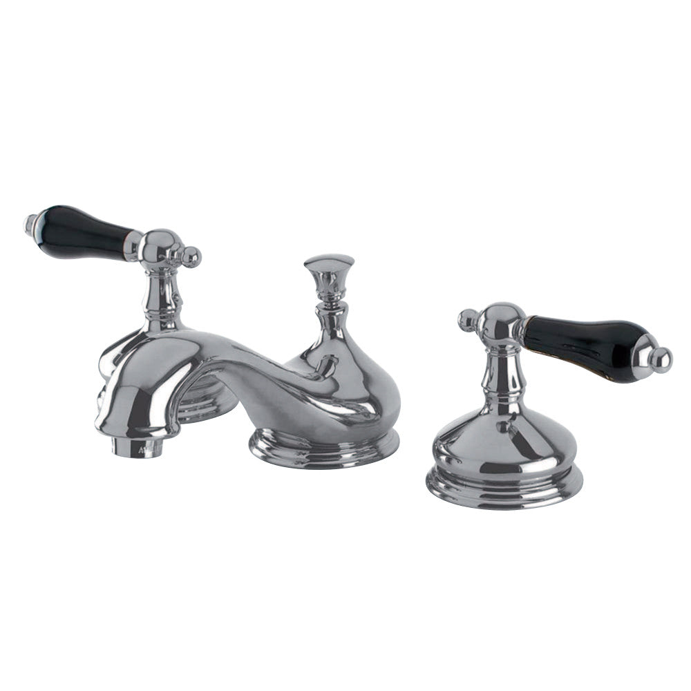 Kingston Brass KS1165PKL Duchess Widespread Bathroom Faucet with Brass Pop-Up