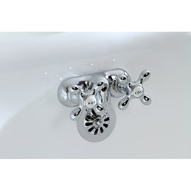 Vintage 3-3/8-Inch Wall Mount Tub Faucet