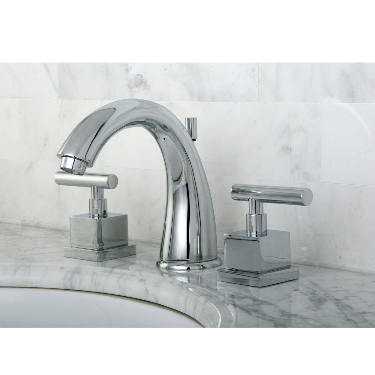 Kingston Brass KS2961CQL 8 in. Widespread Bathroom Faucet