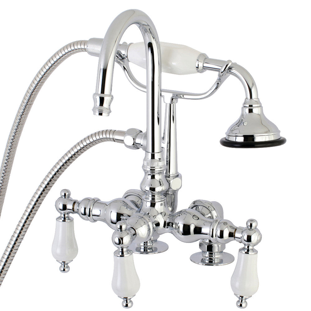 Aqua Vintage Clawfoot Tub Faucet with Hand Shower
