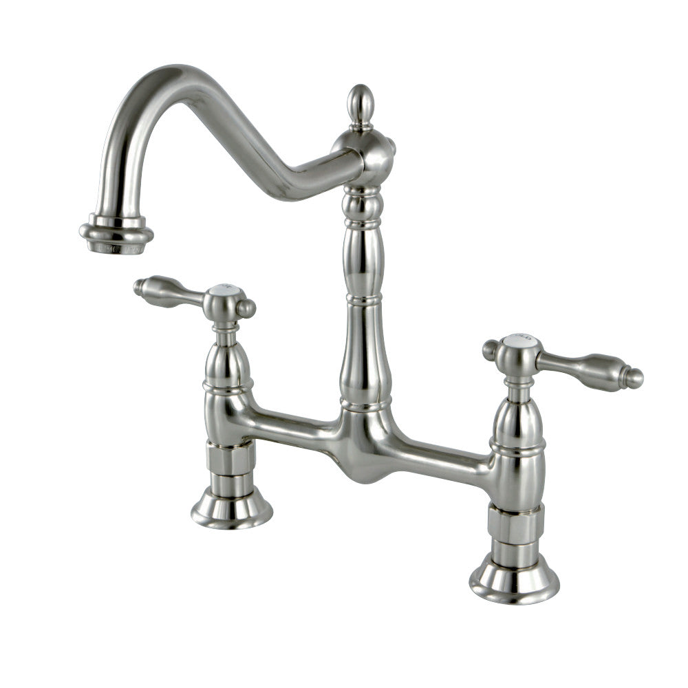 Kingston Brass KS1178TAL Tudor Bridge Kitchen Faucet
