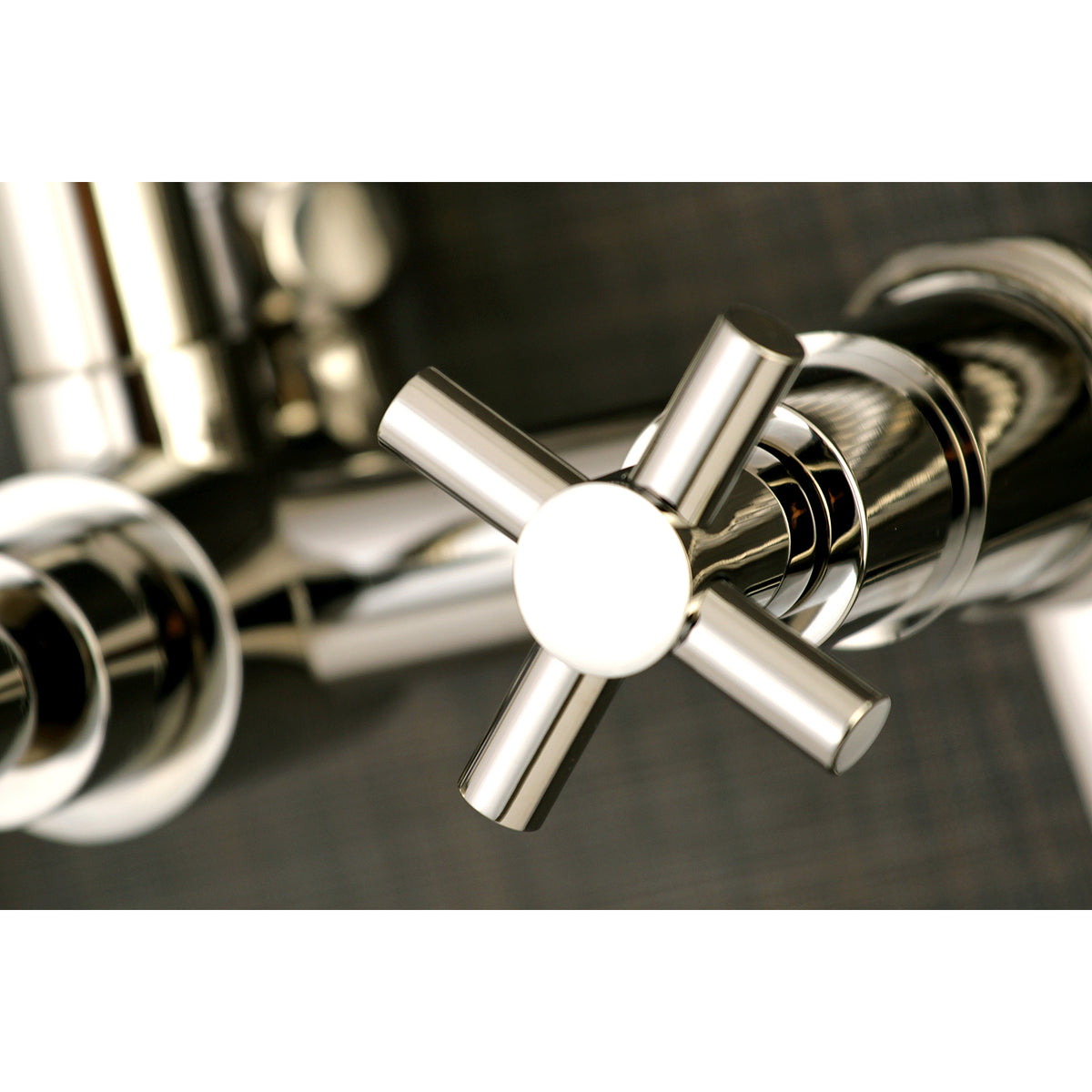 Aqua Vintage Concord 7-Inch Adjustable Wall Mount Tub Faucet