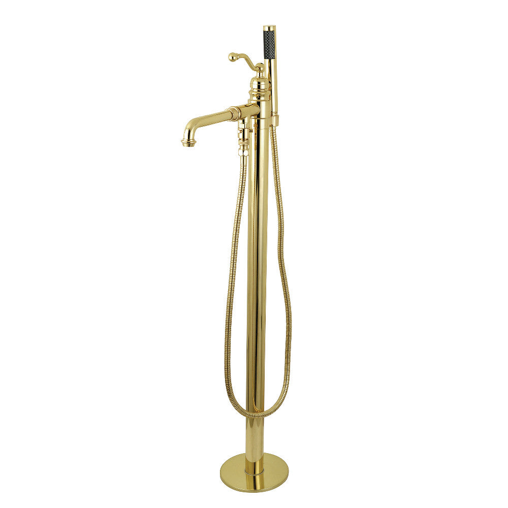 English Country Freestanding Tub Faucet with Hand Shower