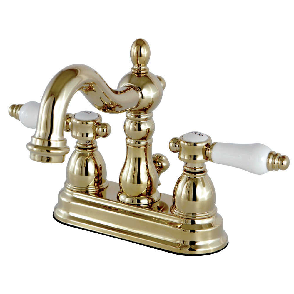 Kingston Brass KS1605BPL 4 in. Centerset Bathroom Faucet