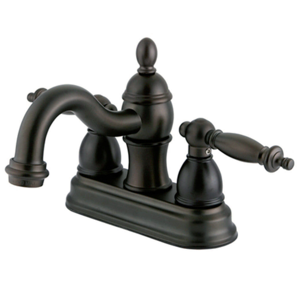 Kingston Brass KB3905TL Templeton 4 in. Centerset Bathroom Faucet