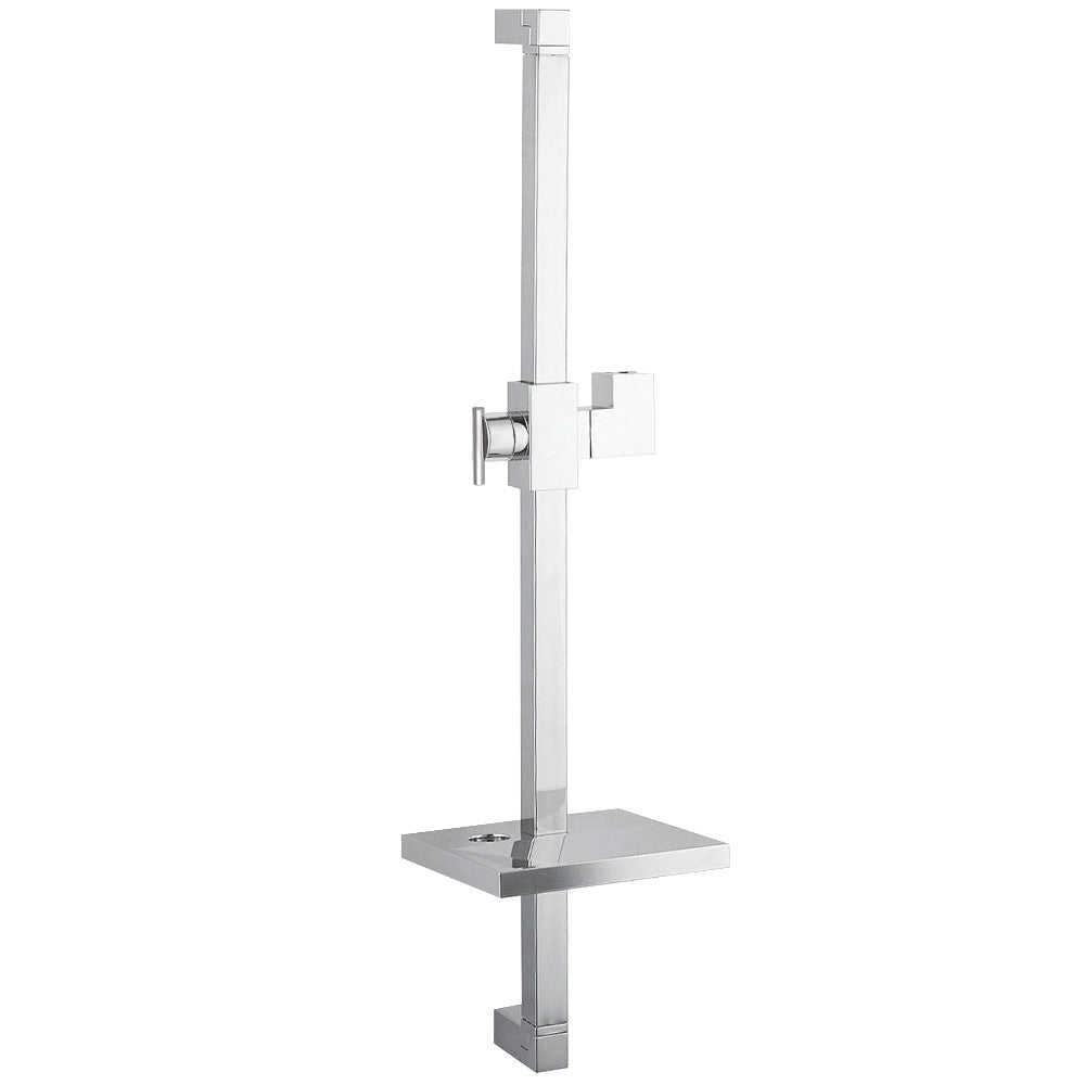 Claremont 24&quot; Shower Slide Bar with Soap Dish