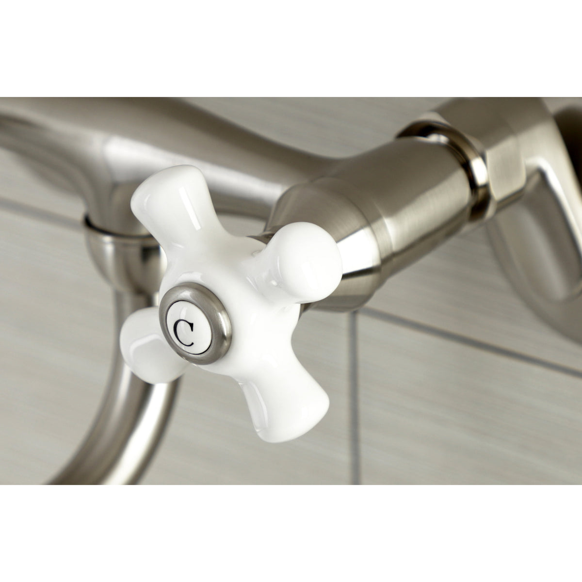 Kingston Brass KS616C Wall Mount Bathroom Faucet