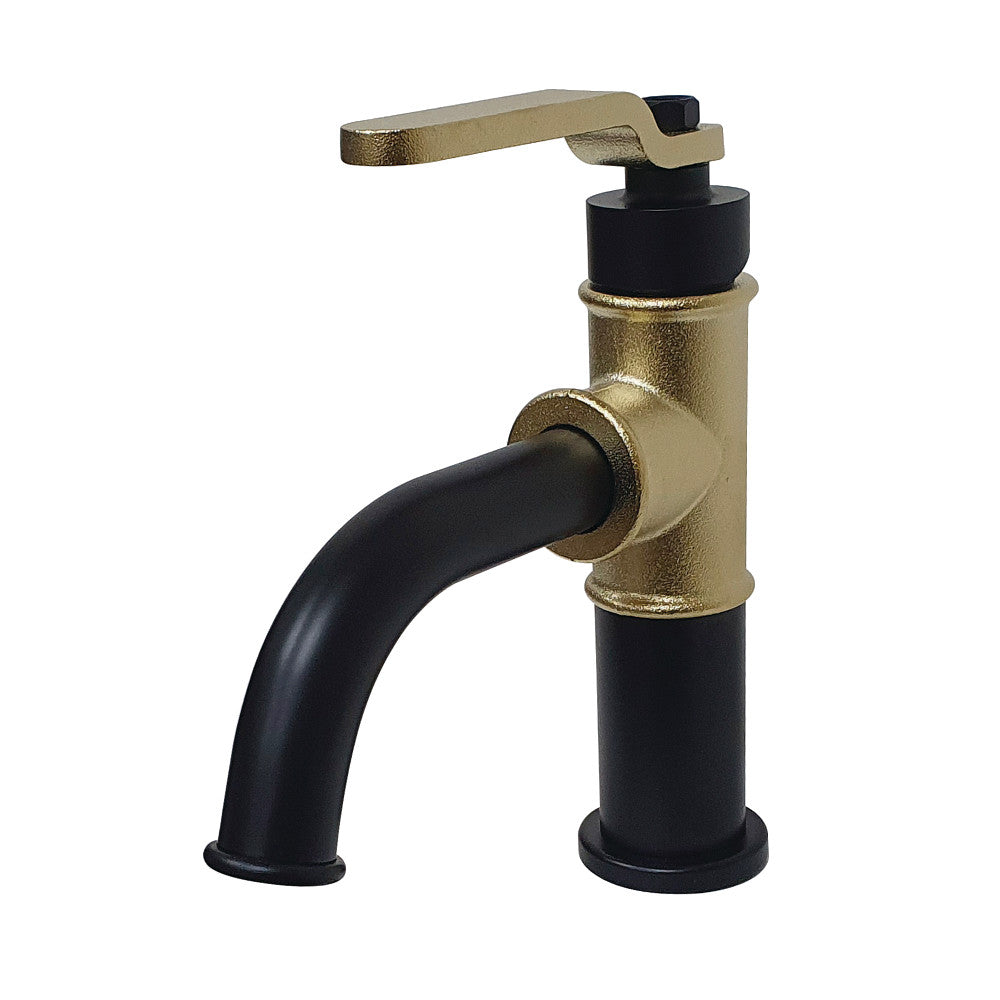 Kingston Brass KS2827KL Whitaker Single-Handle Bathroom Faucet with Push Pop-Up