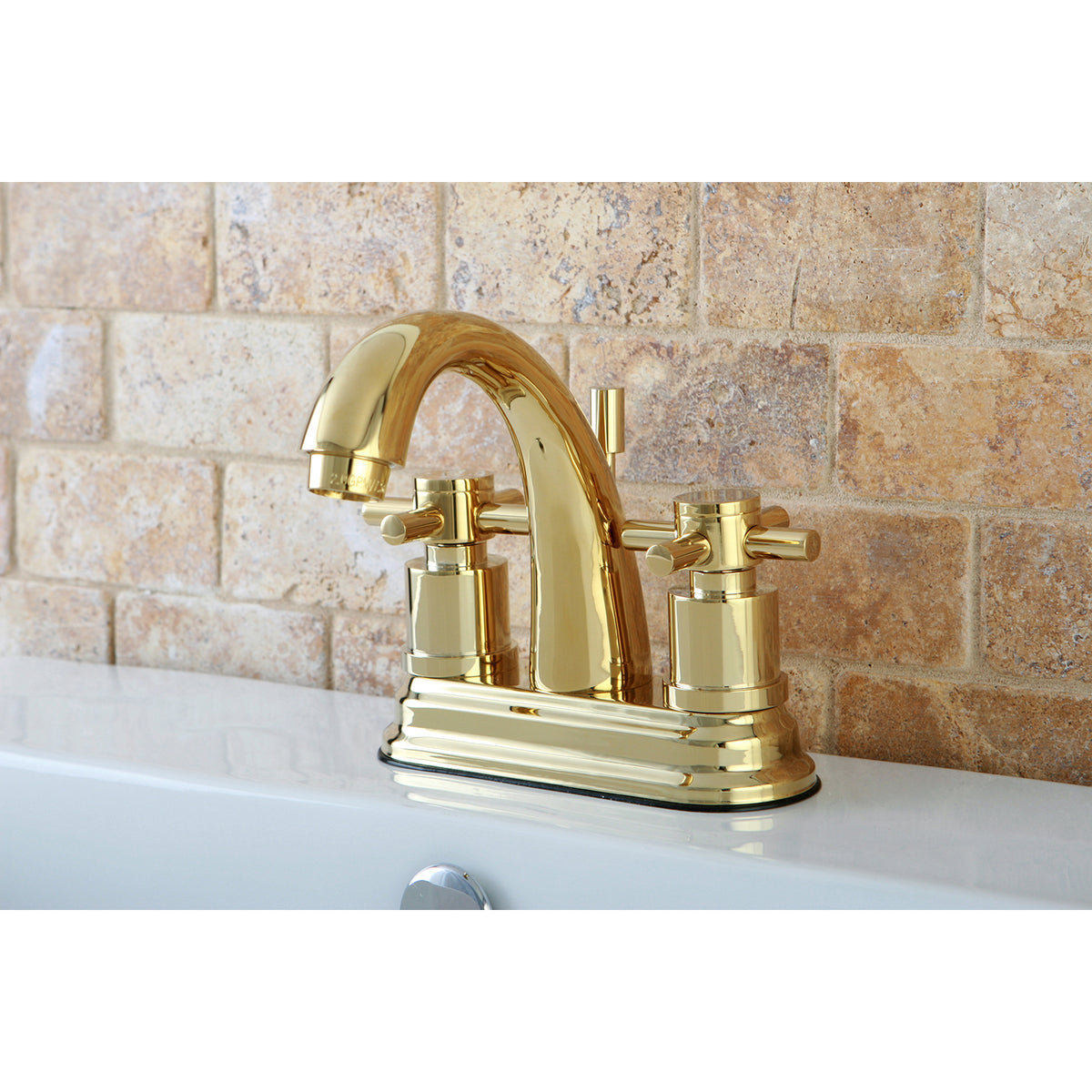 Kingston Brass KS8612DX 4 in. Centerset Bathroom Faucet
