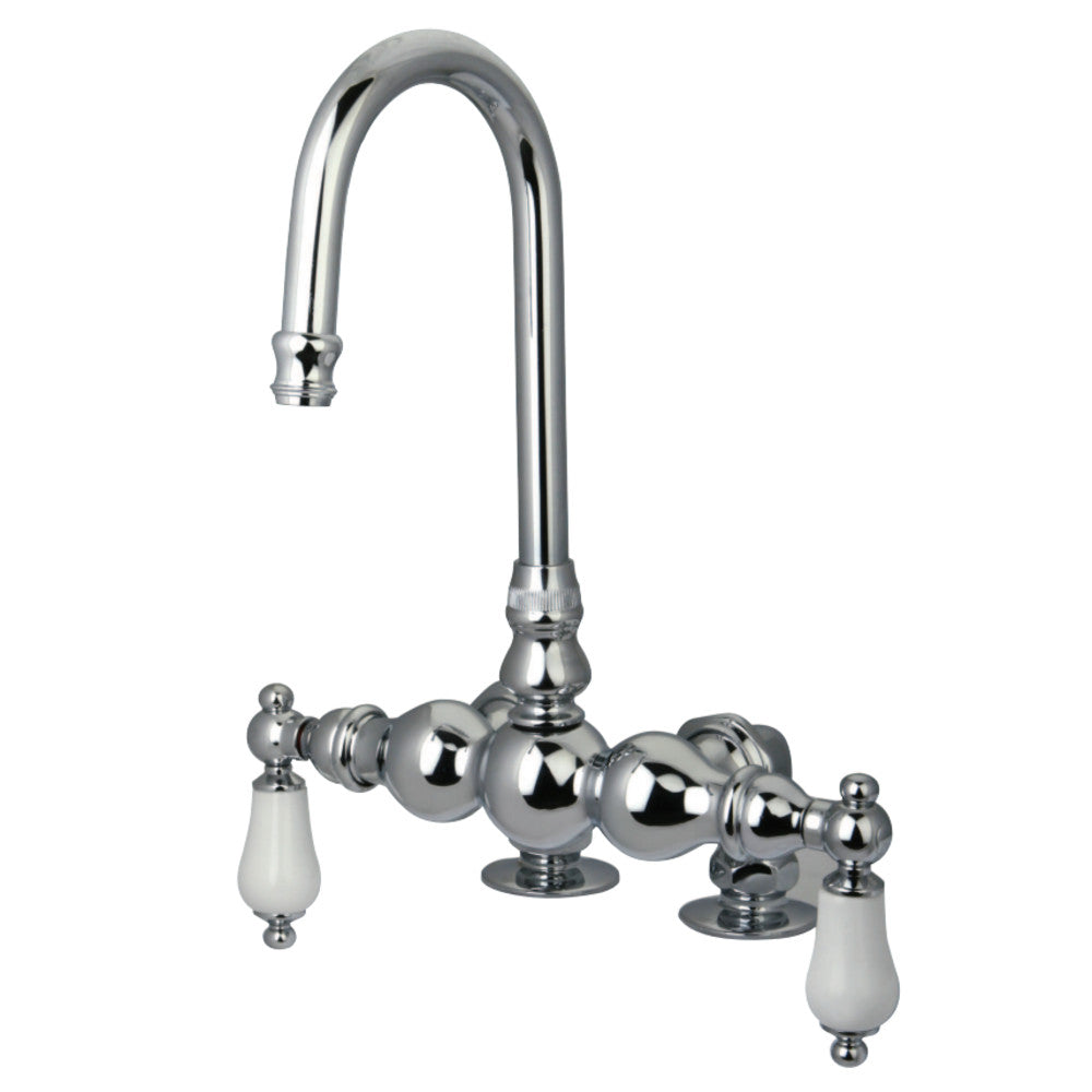 Vintage 3-3/8-Inch Deck Mount Tub Faucet