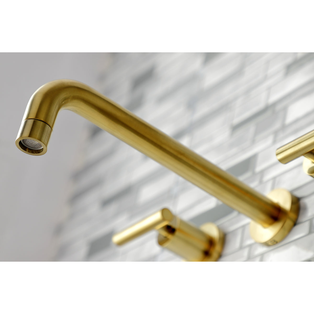 Manhattan Two-Handle Wall Mount Tub Faucet