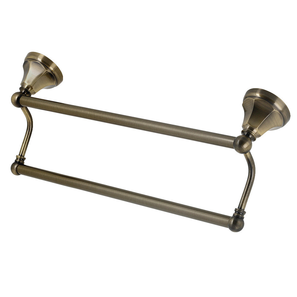 Kingston Brass Metropolitan 18-Inch Dual Towel Bar