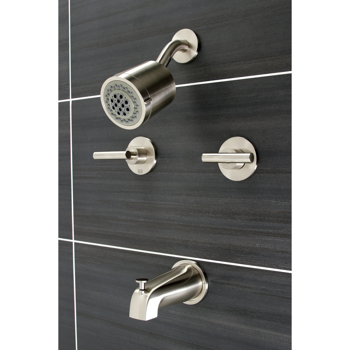 Manhattan Two-Handle Tub and Shower Faucet