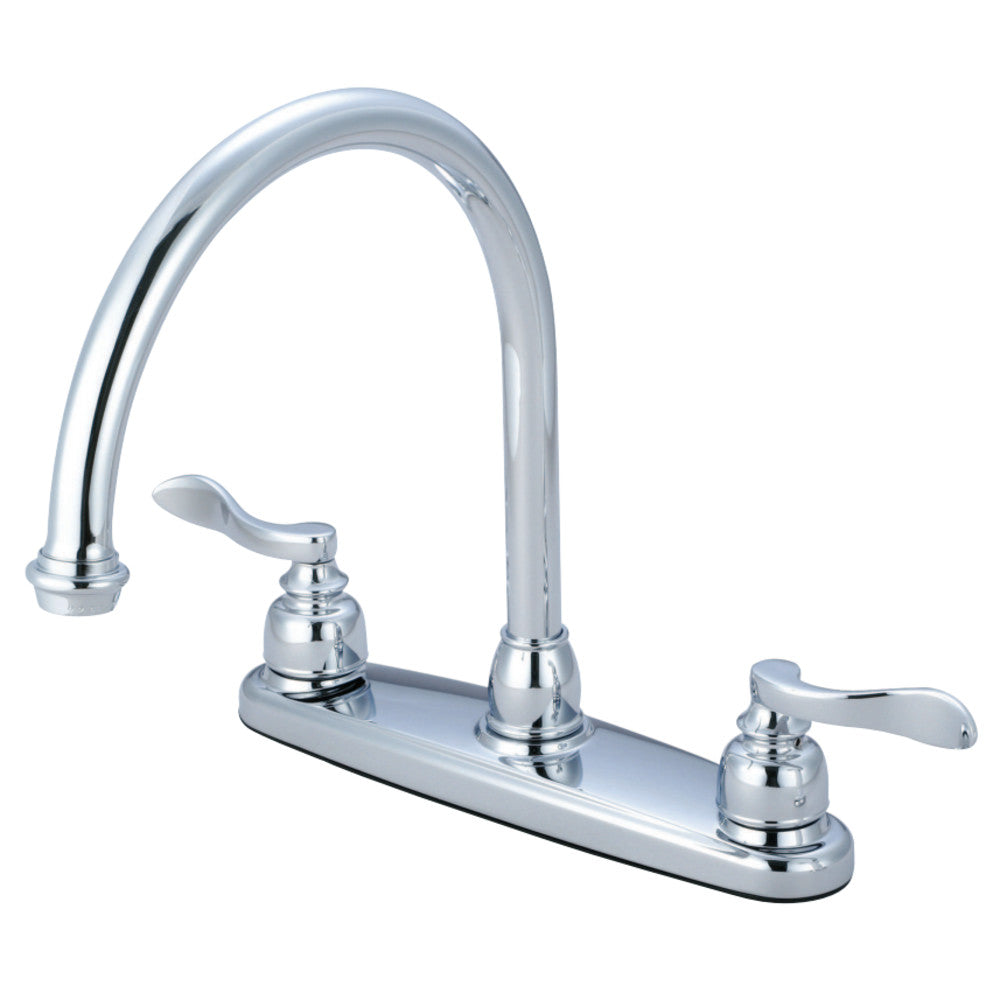 Kingston Brass KB8791NFLLS NuWave French Centerset Kitchen Faucet