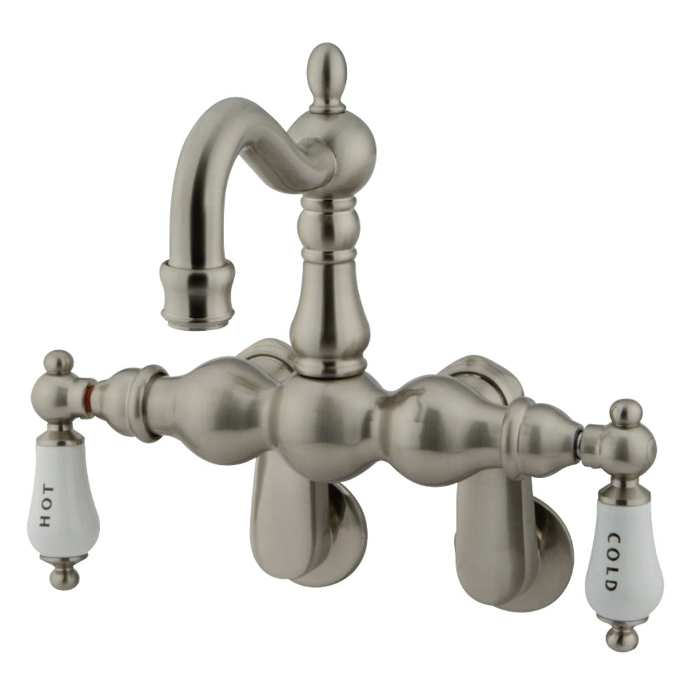 Vintage Adjustable Center Wall Mount Tub Faucet