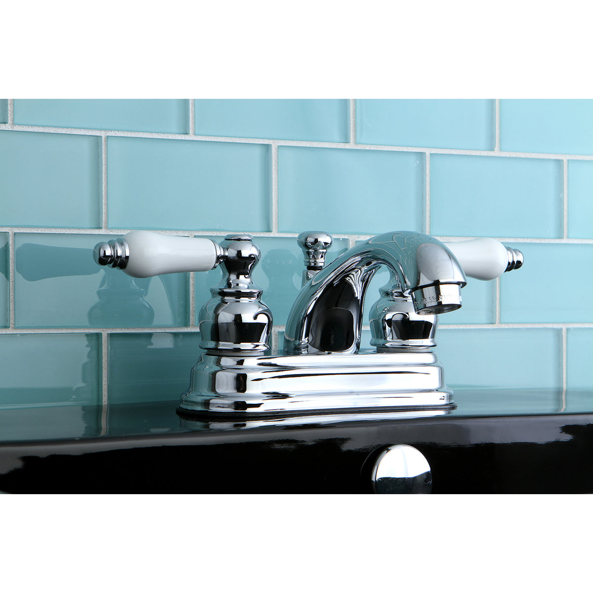 Kingston Brass KB2605PL 4 in. Centerset Bathroom Faucet