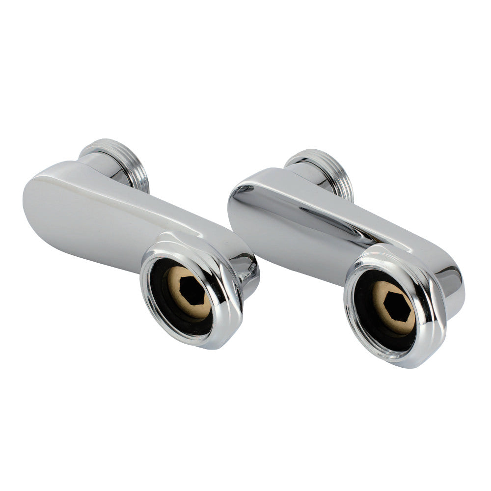 Kingston Brass Swing Arms for Wall Mount Clawfoot Tub Faucet
