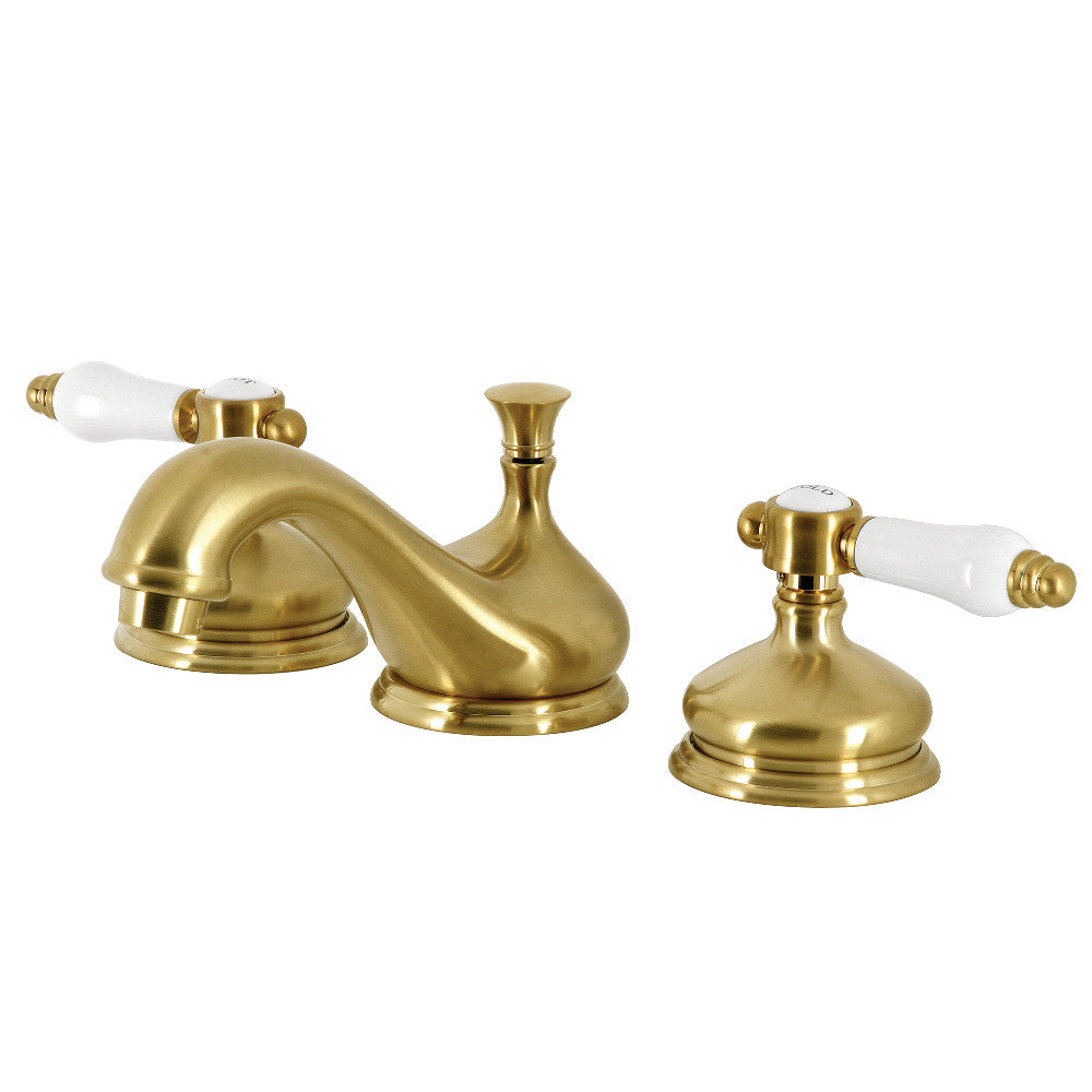 Kingston Brass KS1166BPL 8 in. Widespread Bathroom Faucet