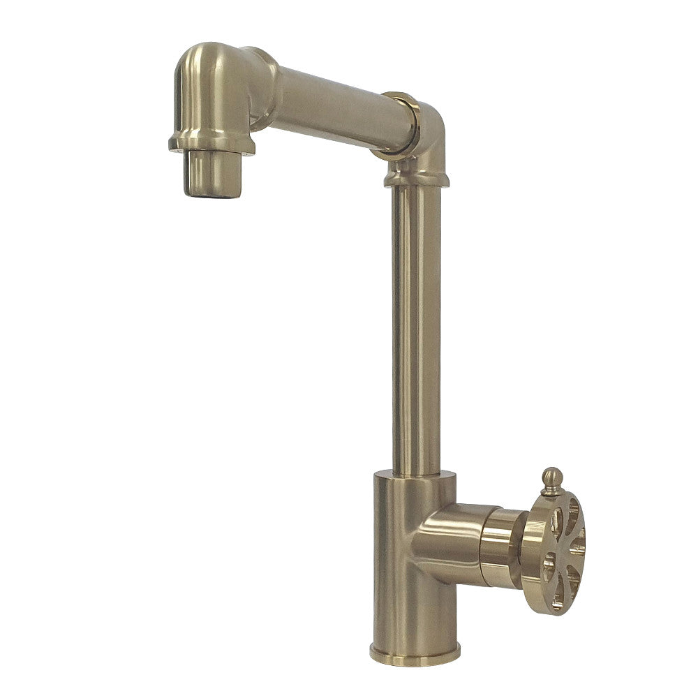 Kingston Brass KS144RXPN Belknap Single-Handle Bathroom Faucet with Push Pop-Up