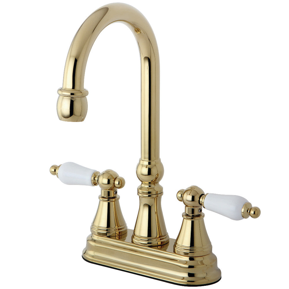 Kingston Brass KS2498PL Governor Bar Faucet Without Pop-Up