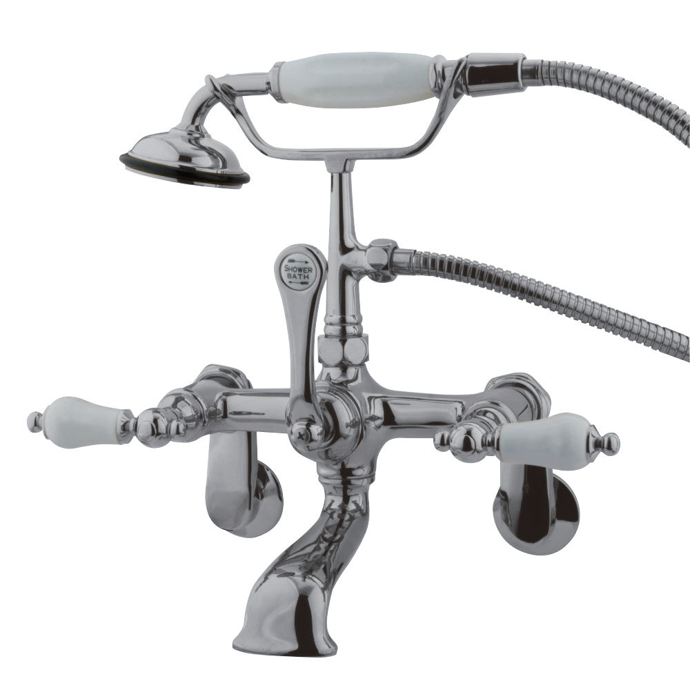 Vintage Adjustable Center Wall Mount Tub Faucet