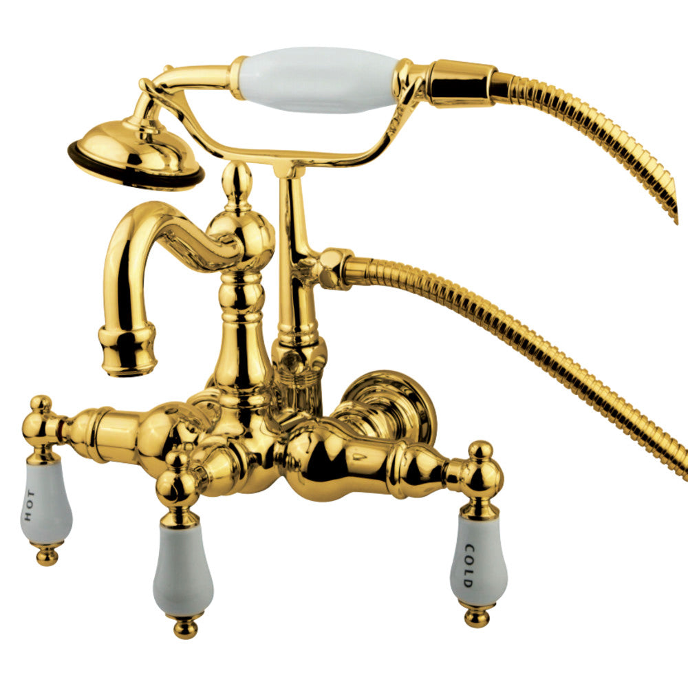 Vintage 3-3/8-Inch Wall Mount Tub Faucet