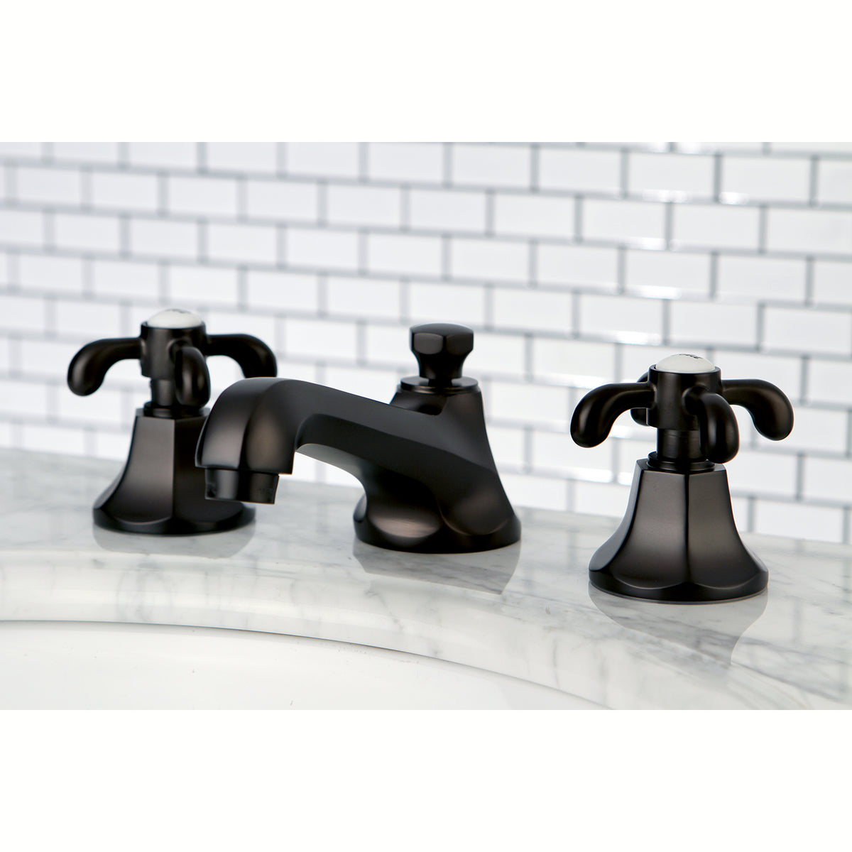 Kingston Brass KS4465TX 8 in. Widespread Bathroom Faucet