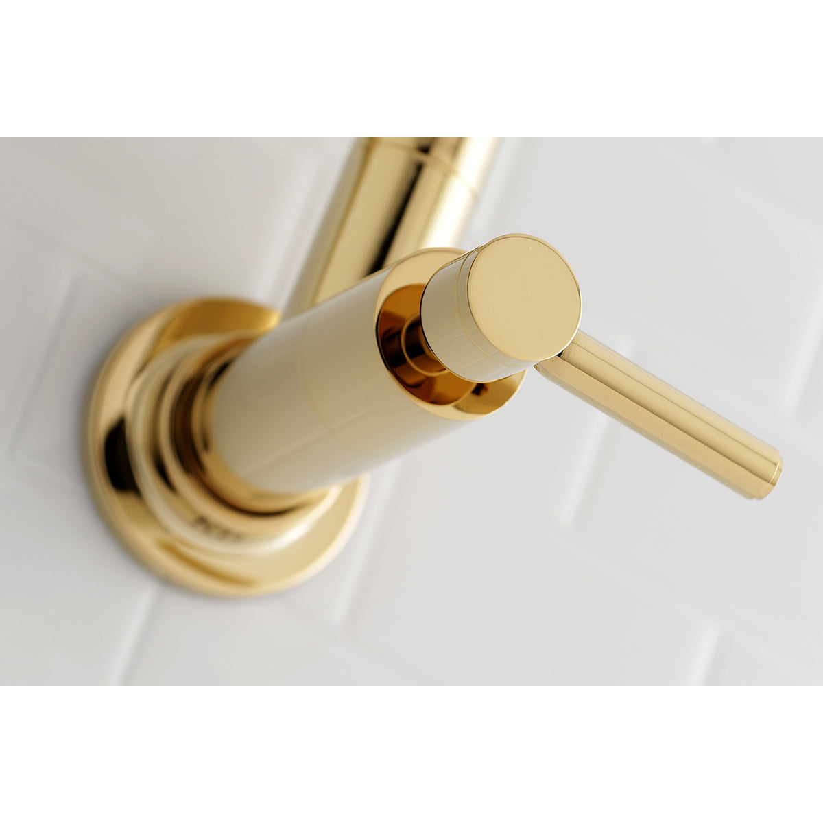 Kingston Brass KS8107DL Concord Wall Mount Pot Filler Kitchen Faucet